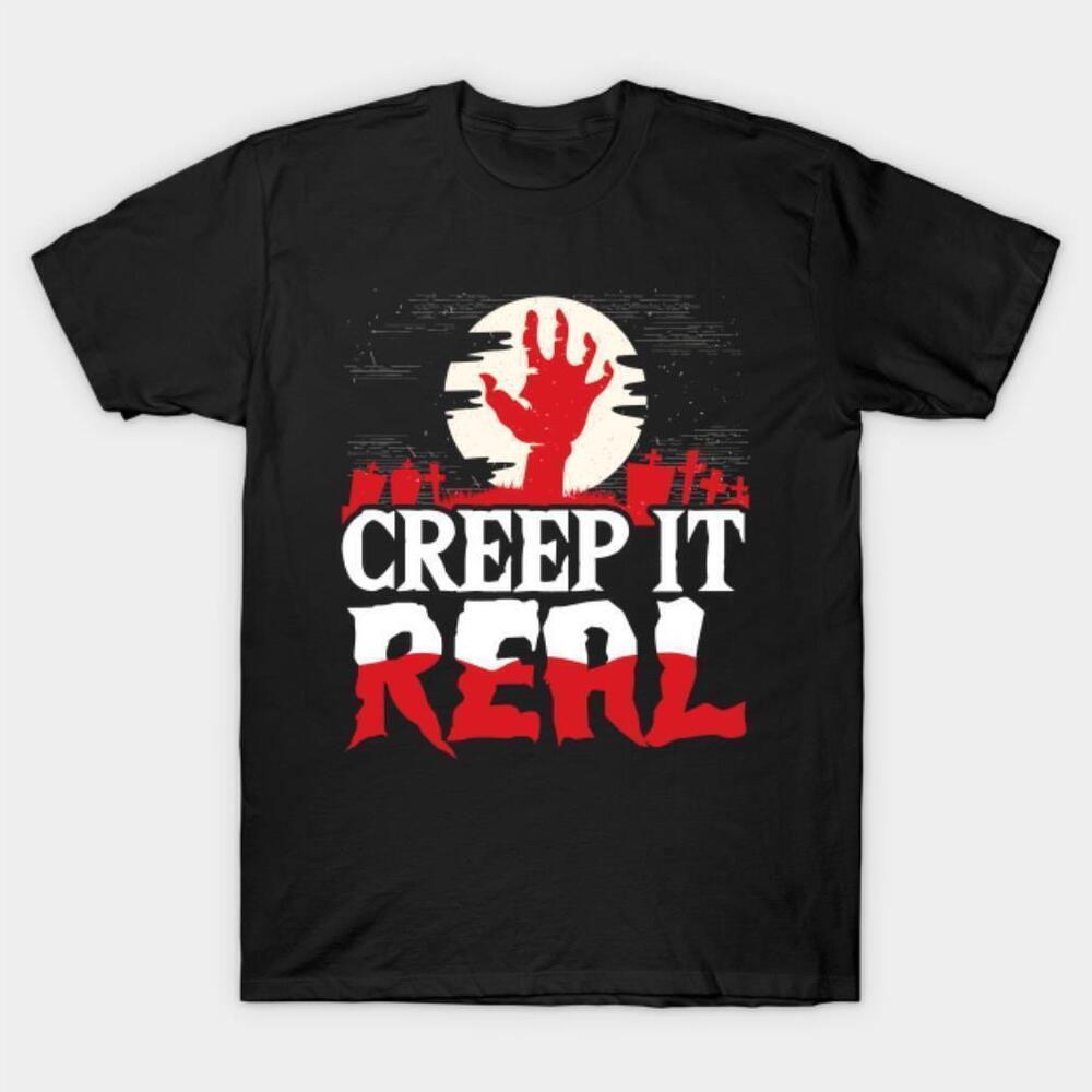 Zombie Creep It Real Halloween Tshirt